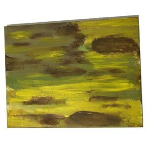 Original Acrylic on Canvas Painting 11" x 14" Abstract Textured